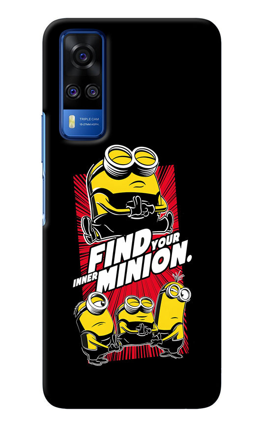 Find your inner Minion Vivo Y51A/Y51 2020 Back Cover