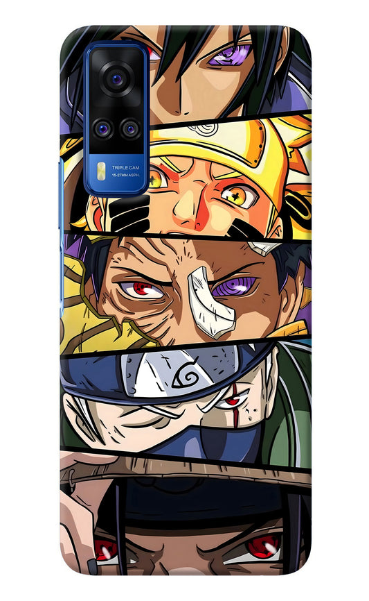 Naruto Character Vivo Y51A/Y51 2020 Back Cover