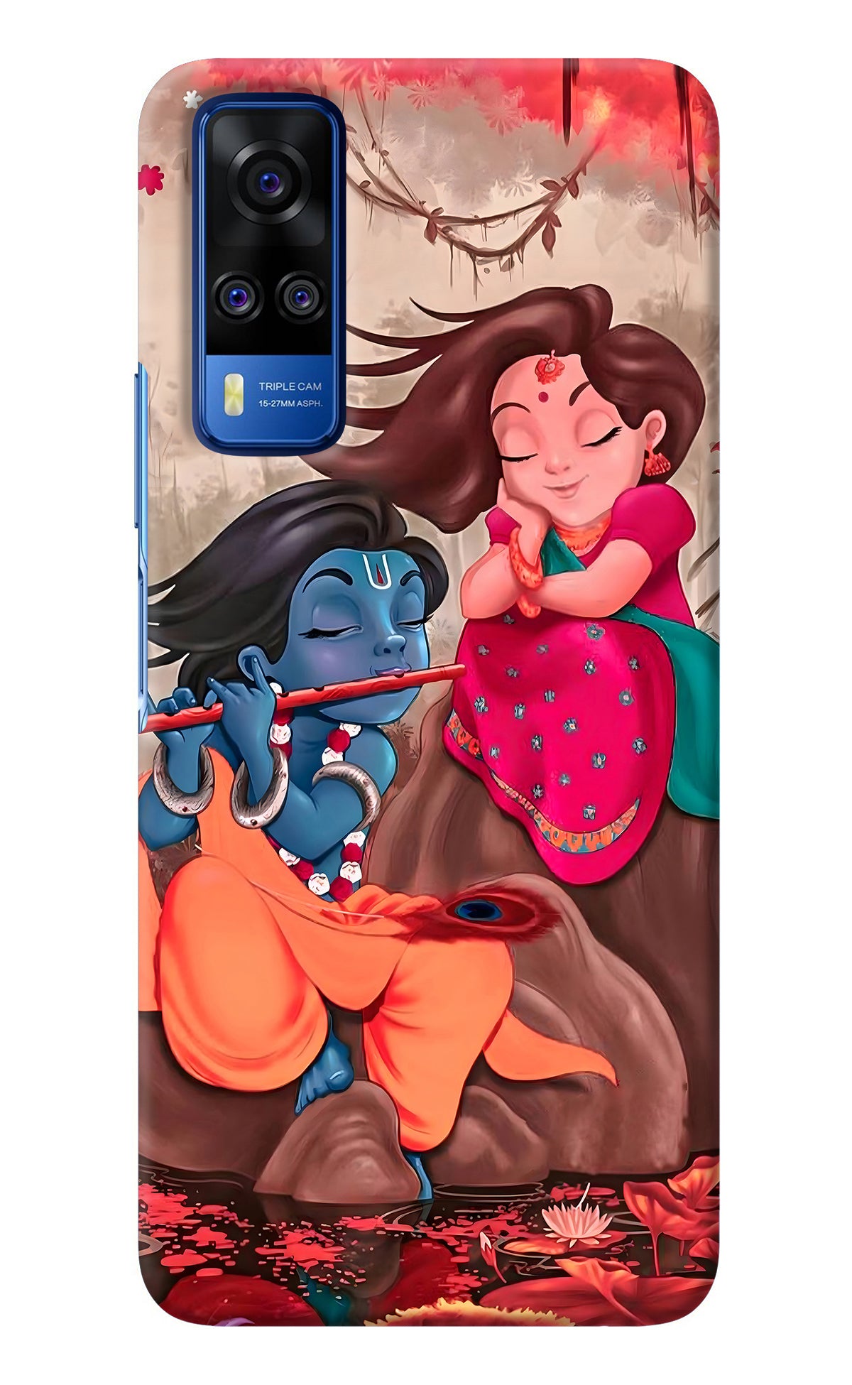 Radhe Krishna Vivo Y51A/Y51 2020 Back Cover