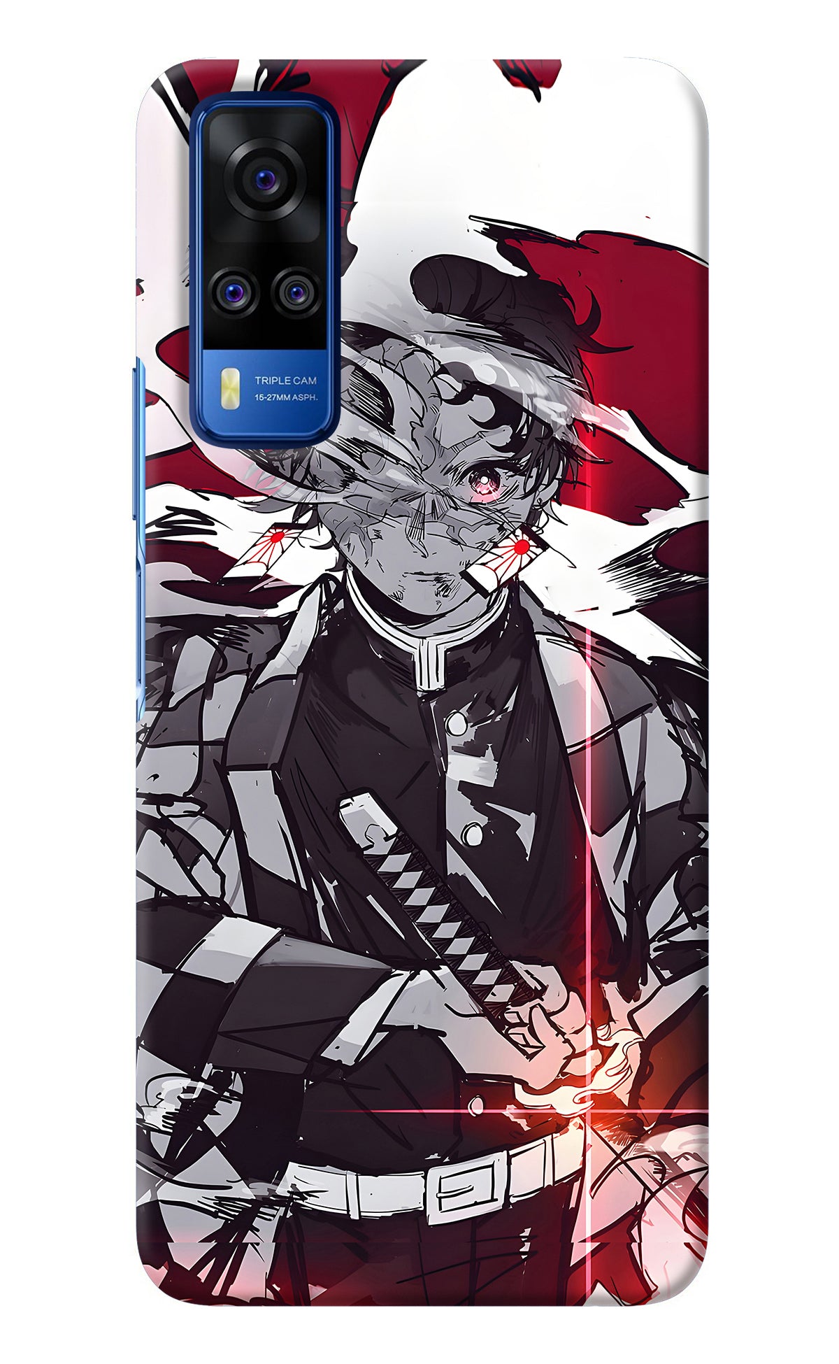 Demon Slayer Vivo Y51A/Y51 2020 Back Cover