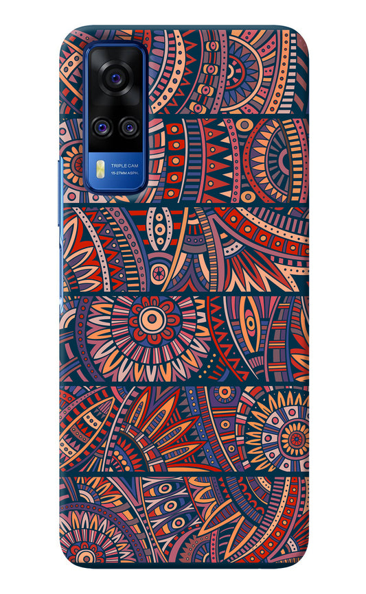 African Culture Design Vivo Y51A/Y51 2020 Back Cover