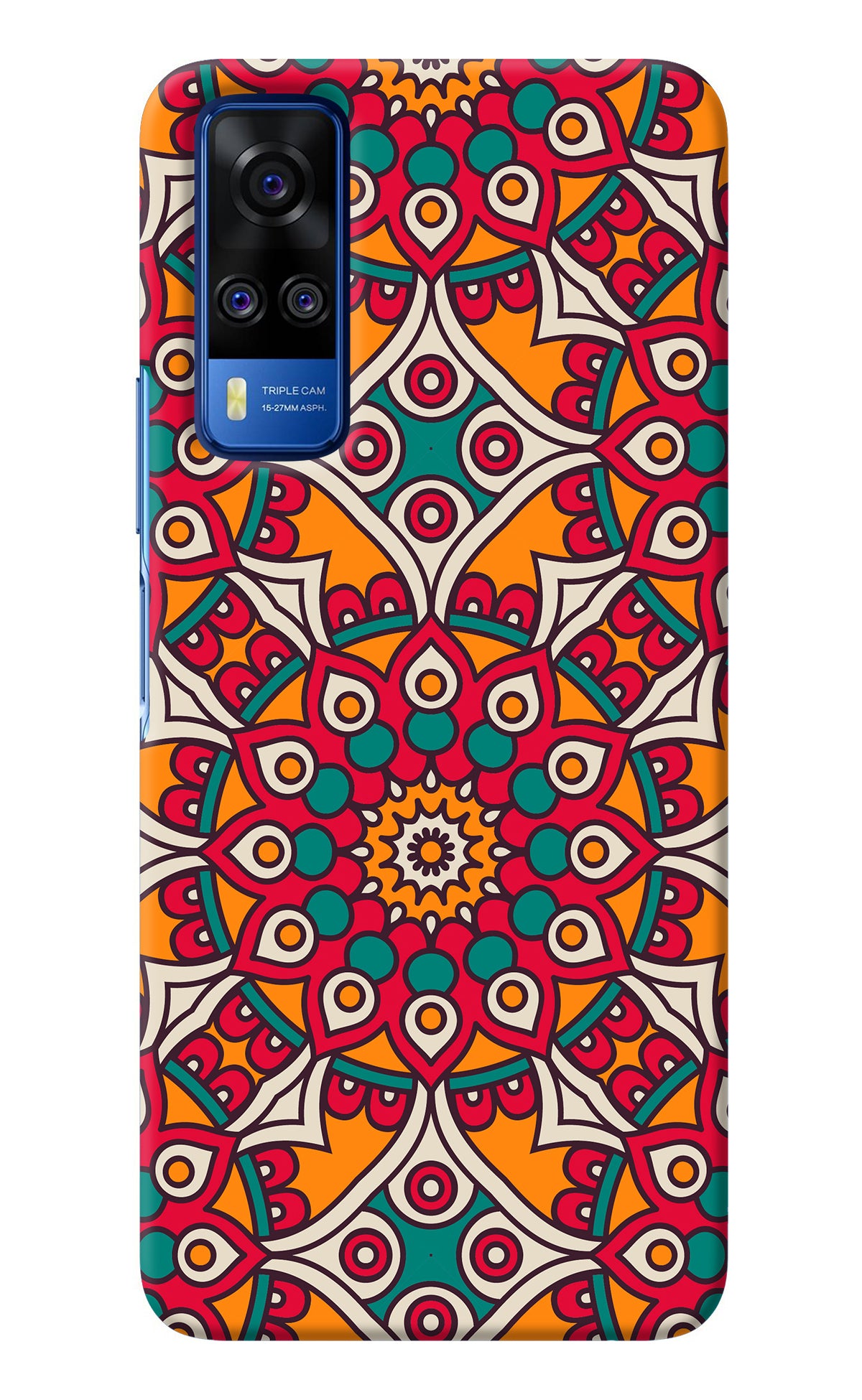 Mandala Art Vivo Y51A/Y51 2020 Back Cover