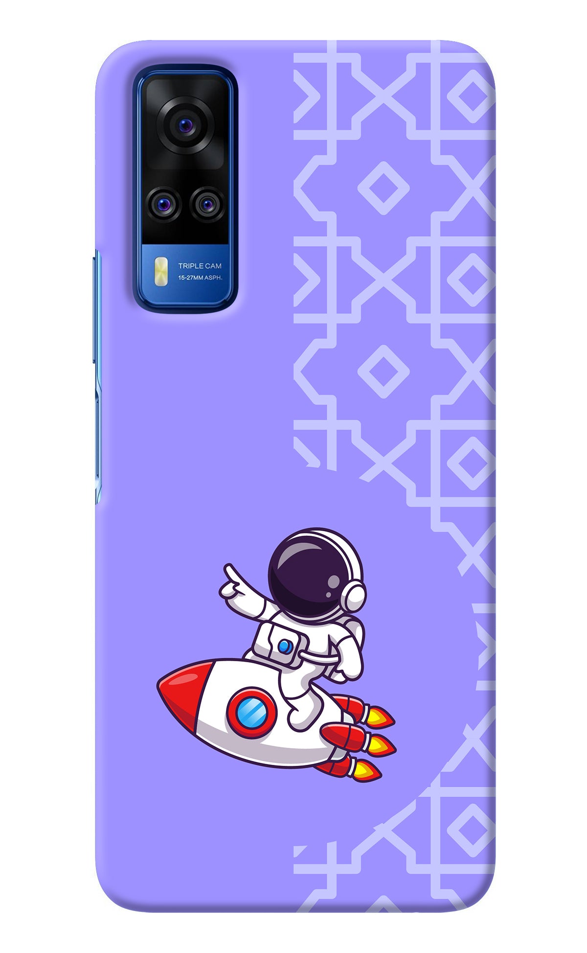 Cute Astronaut Vivo Y51A/Y51 2020 Back Cover