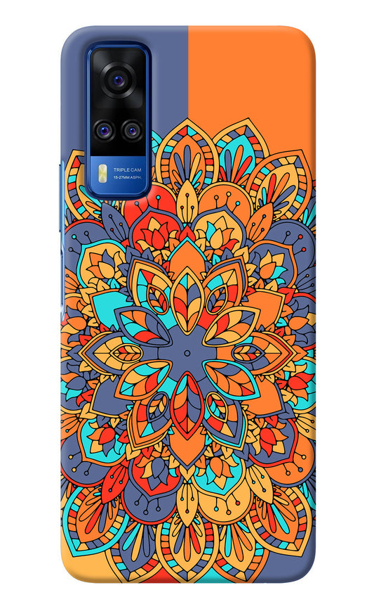 Color Mandala Vivo Y51A/Y51 2020 Back Cover