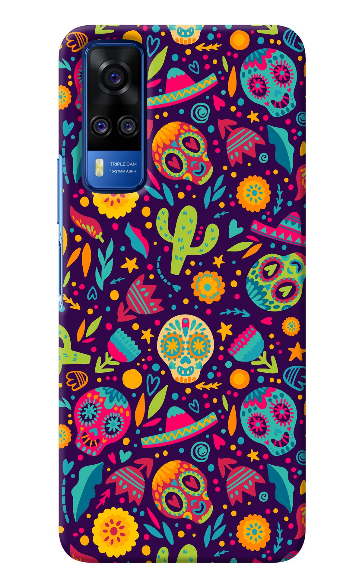 Mexican Design Vivo Y51A/Y51 2020 Back Cover