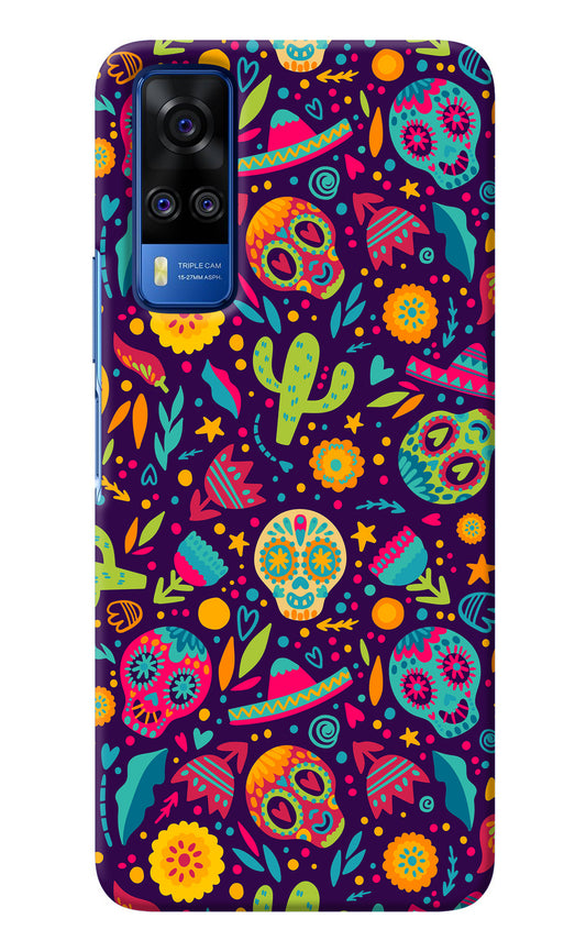 Mexican Design Vivo Y51A/Y51 2020 Back Cover