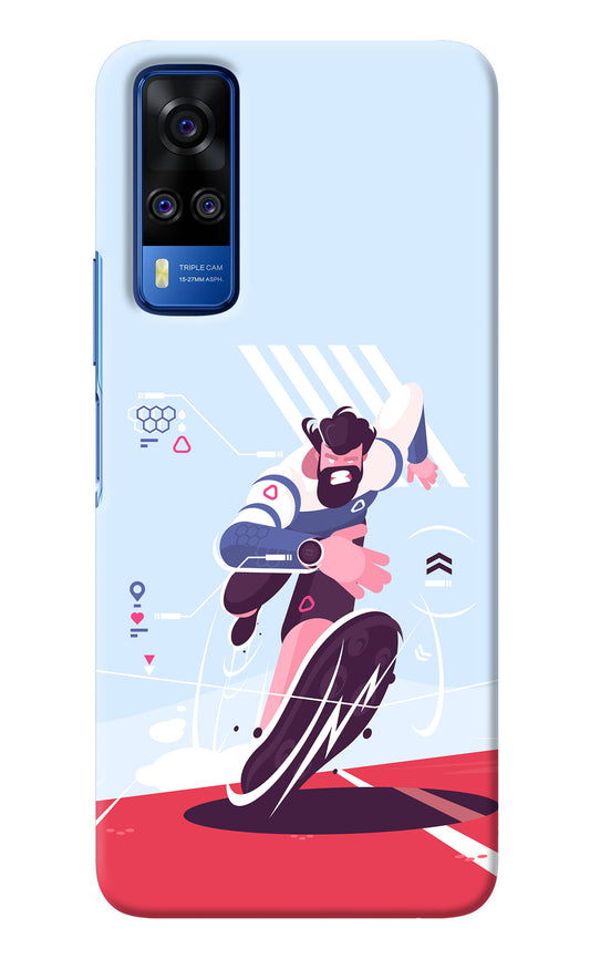 Run Pro Vivo Y51A/Y51 2020 Back Cover