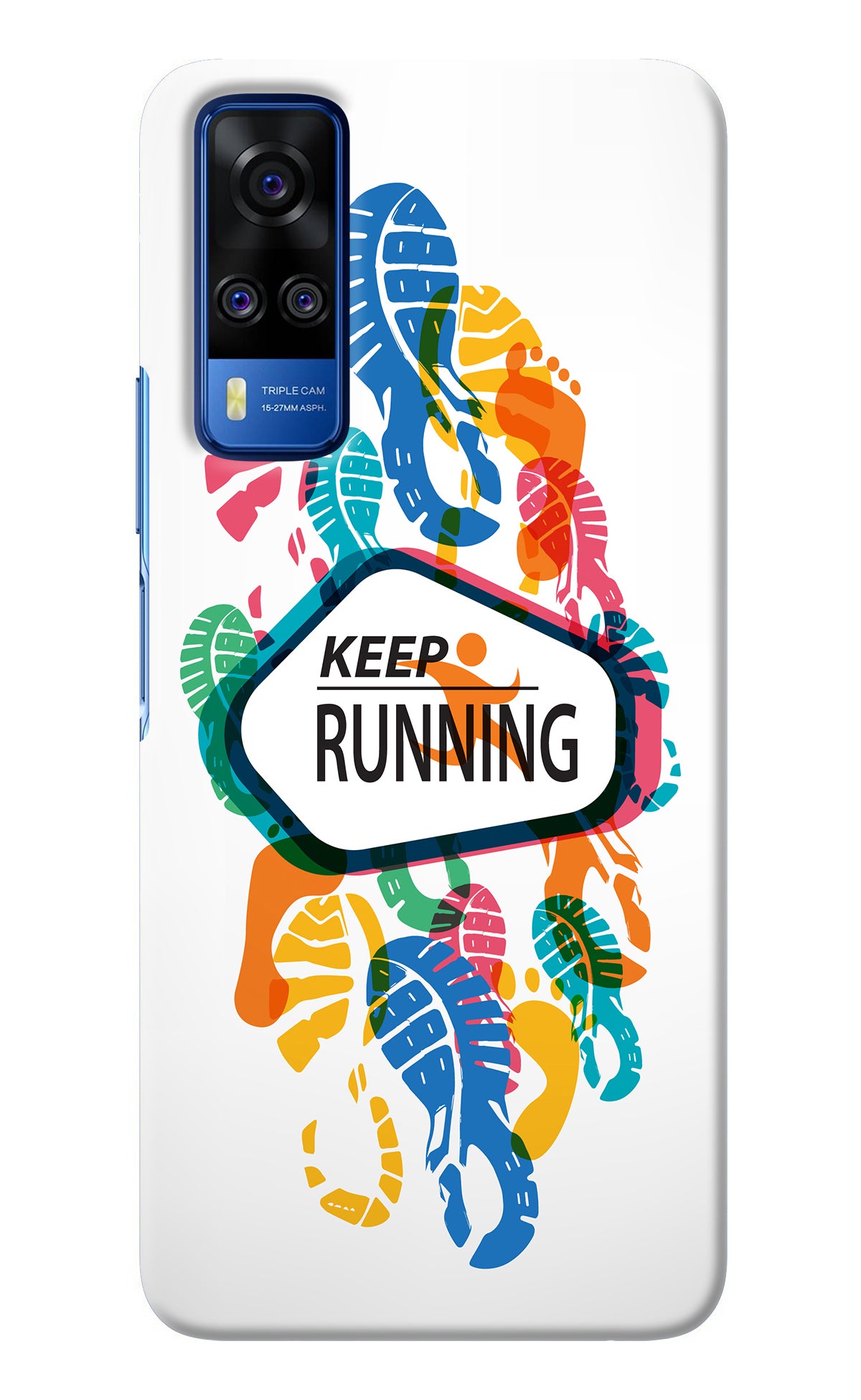 Keep Running Vivo Y51A/Y51 2020 Back Cover