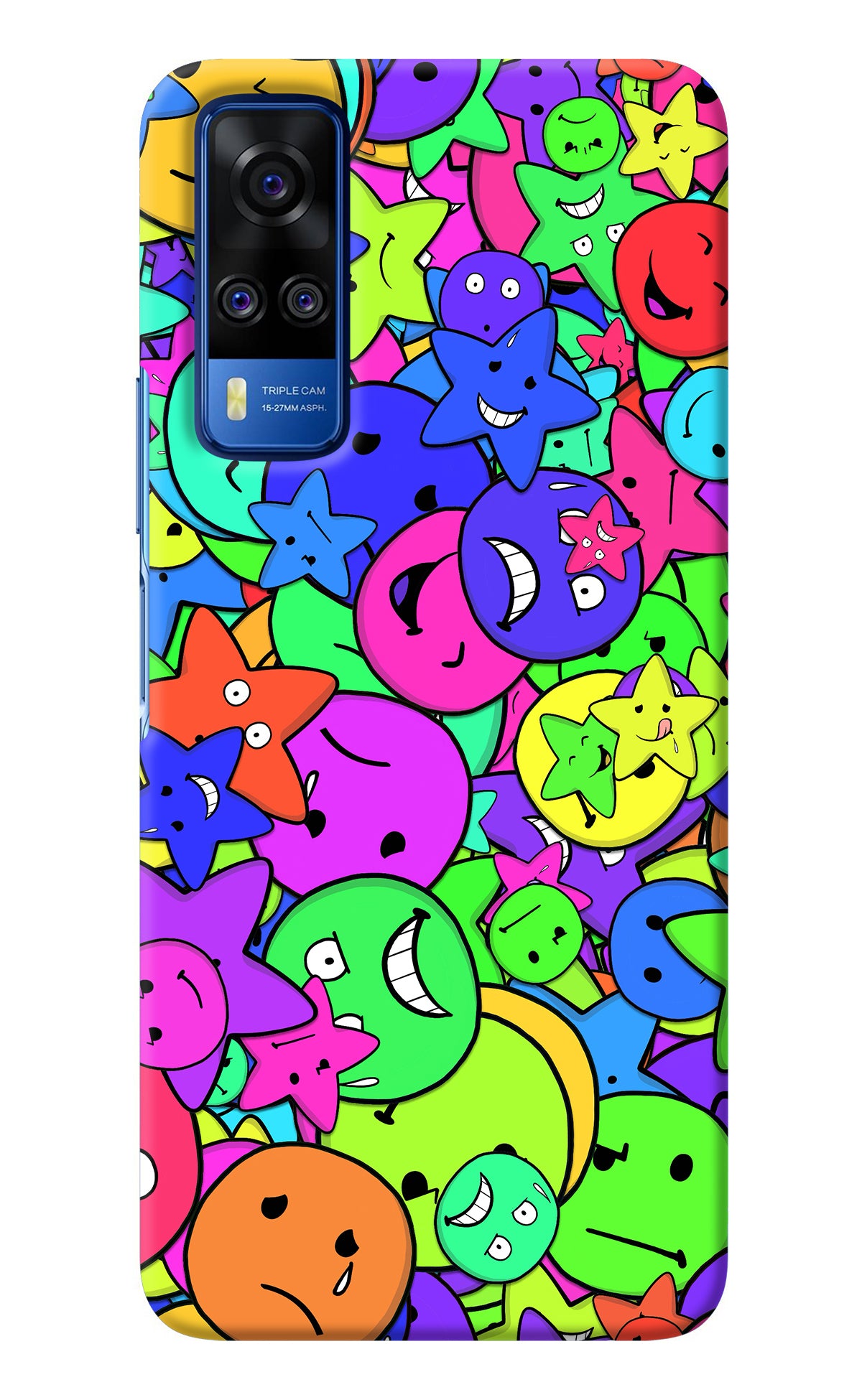 Fun Doodle Vivo Y51A/Y51 2020 Back Cover