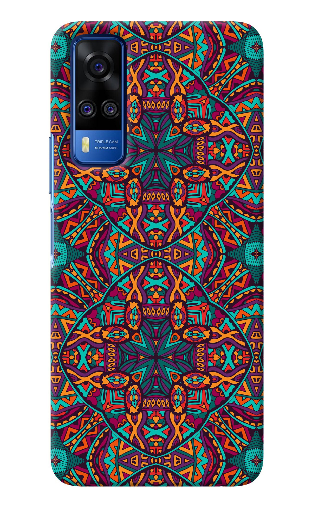 Colour Mandala Vivo Y51A/Y51 2020 Back Cover