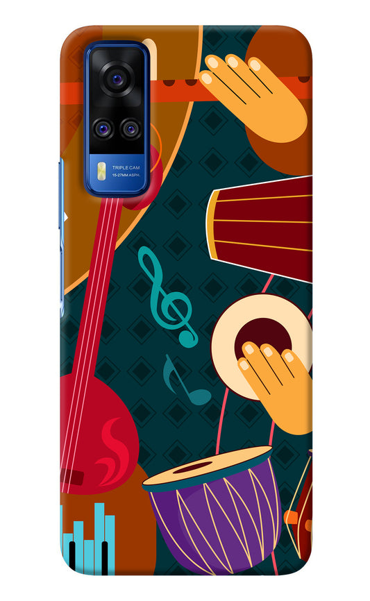 Music Instrument Vivo Y51A/Y51 2020 Back Cover