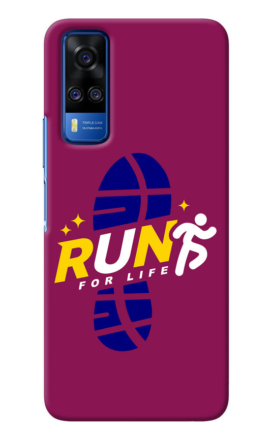 Run for Life Vivo Y51A/Y51 2020 Back Cover