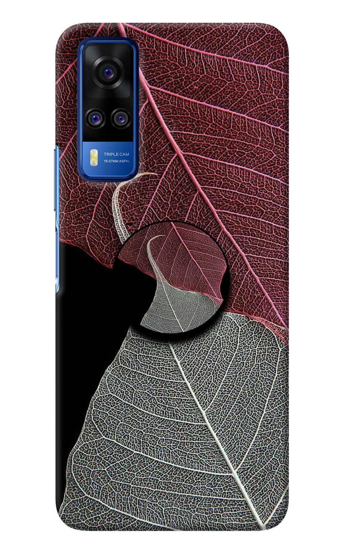 Leaf Pattern Vivo Y51A/Y51 2020 Pop Case