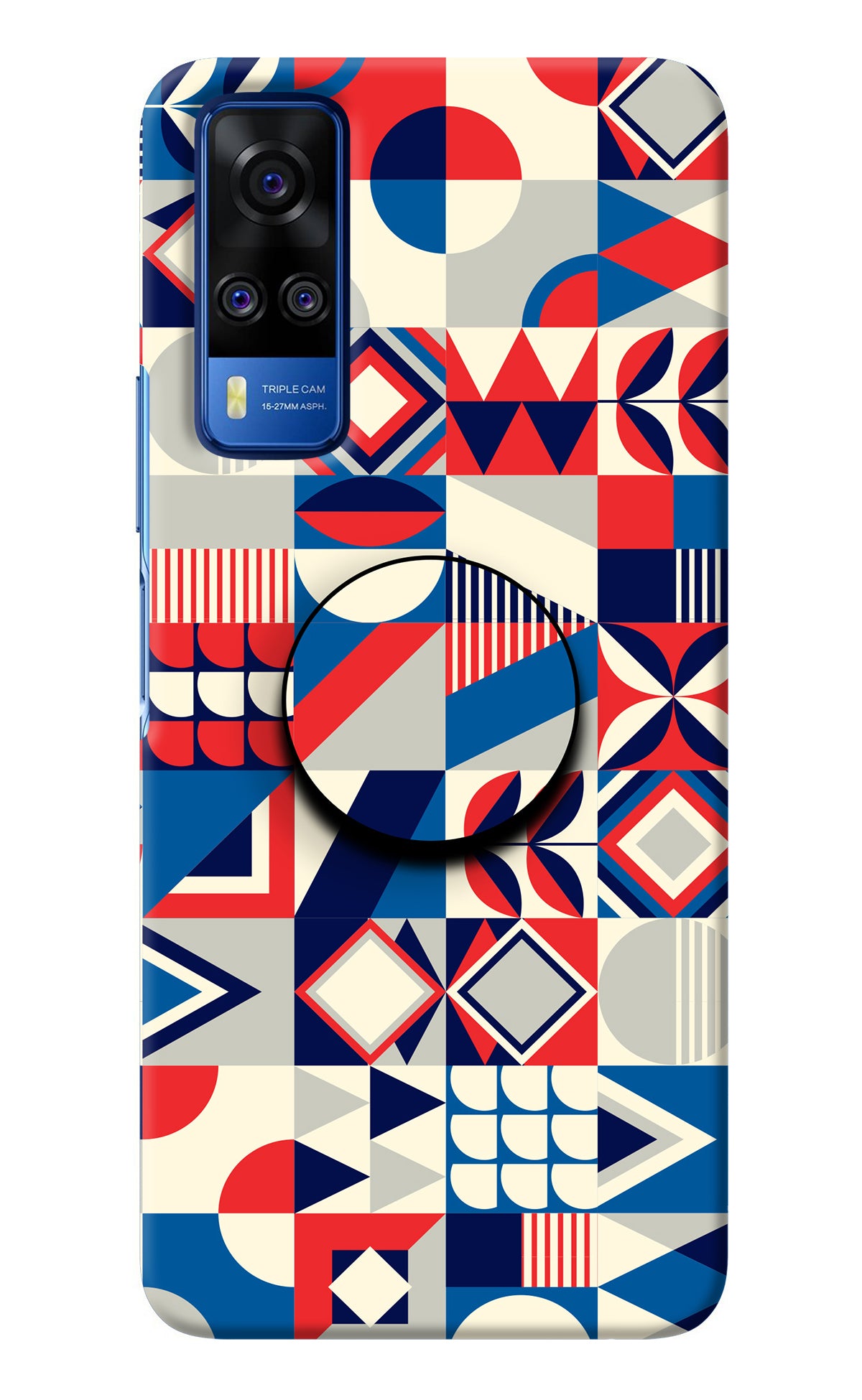 Colorful Pattern Vivo Y51A/Y51 2020 Pop Case