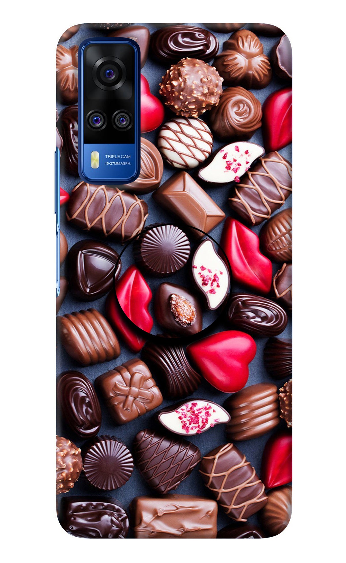 Chocolates Vivo Y51A/Y51 2020 Pop Case