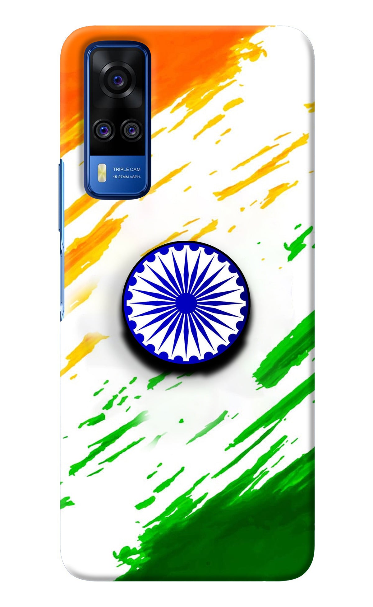 Indian Flag Ashoka Chakra Vivo Y51A/Y51 2020 Pop Case