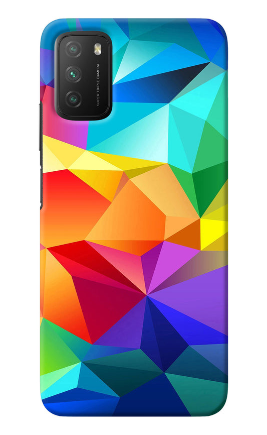 Abstract Pattern Poco M3 Back Cover
