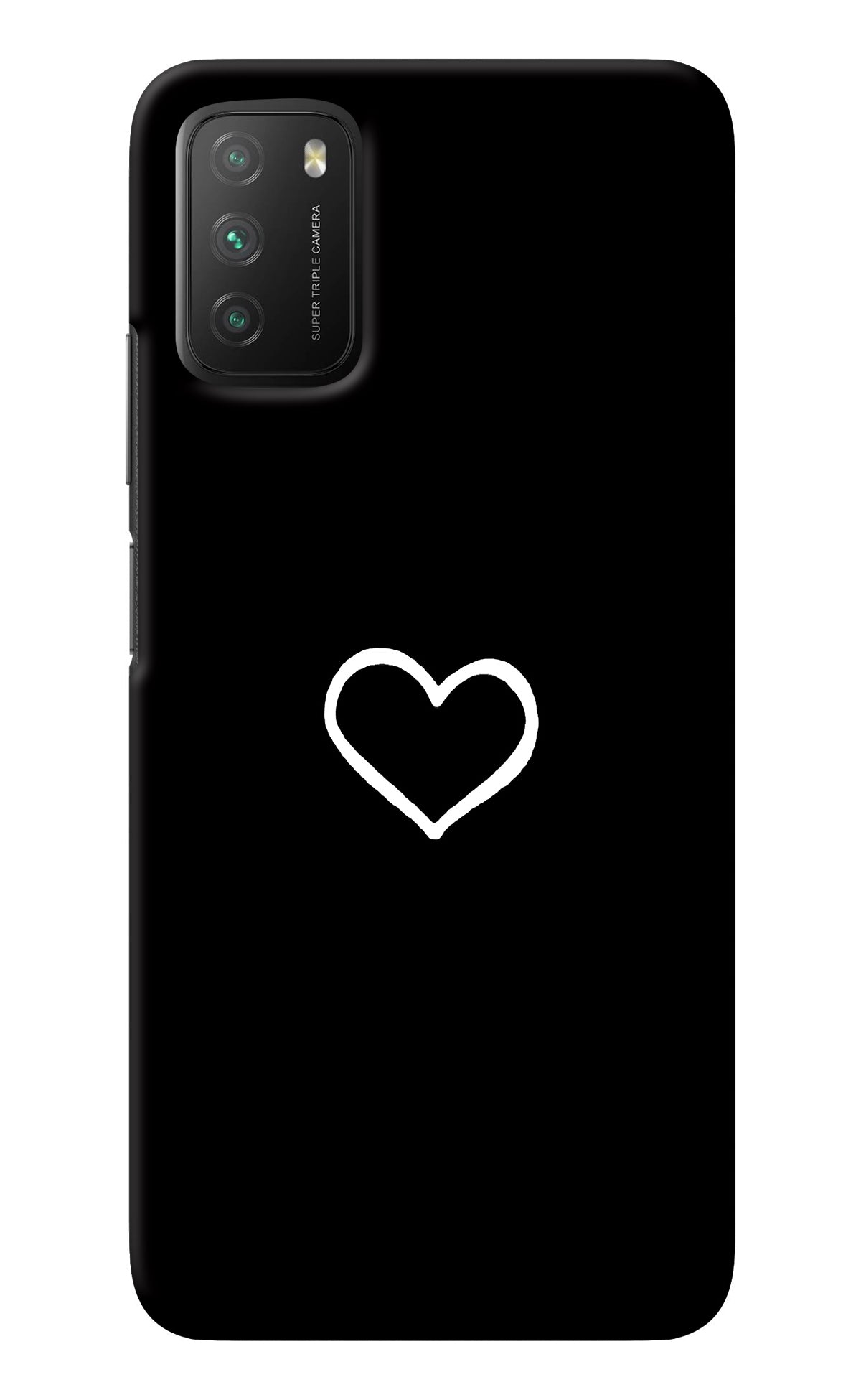 Heart Poco M3 Back Cover