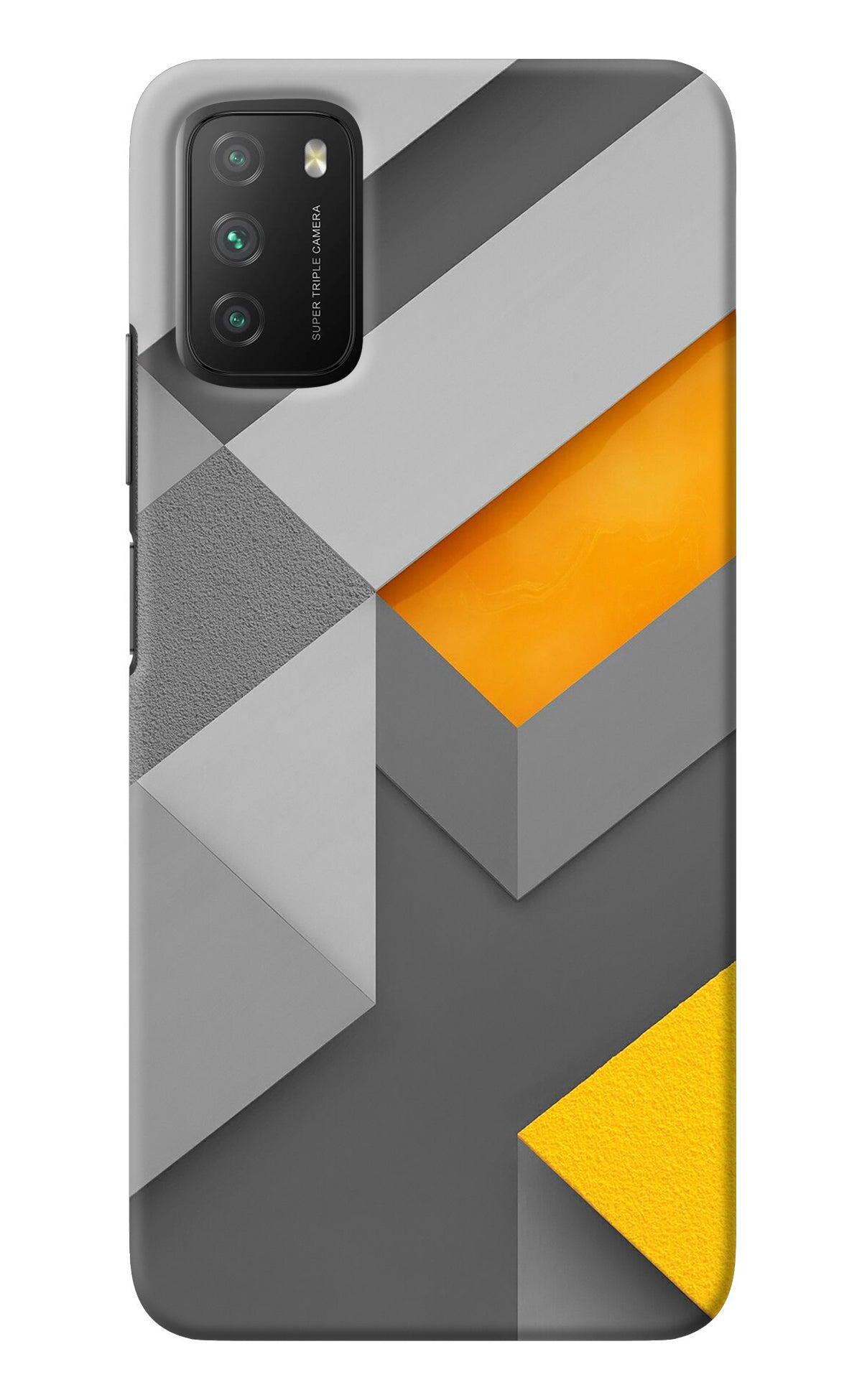 Abstract Poco M3 Back Cover