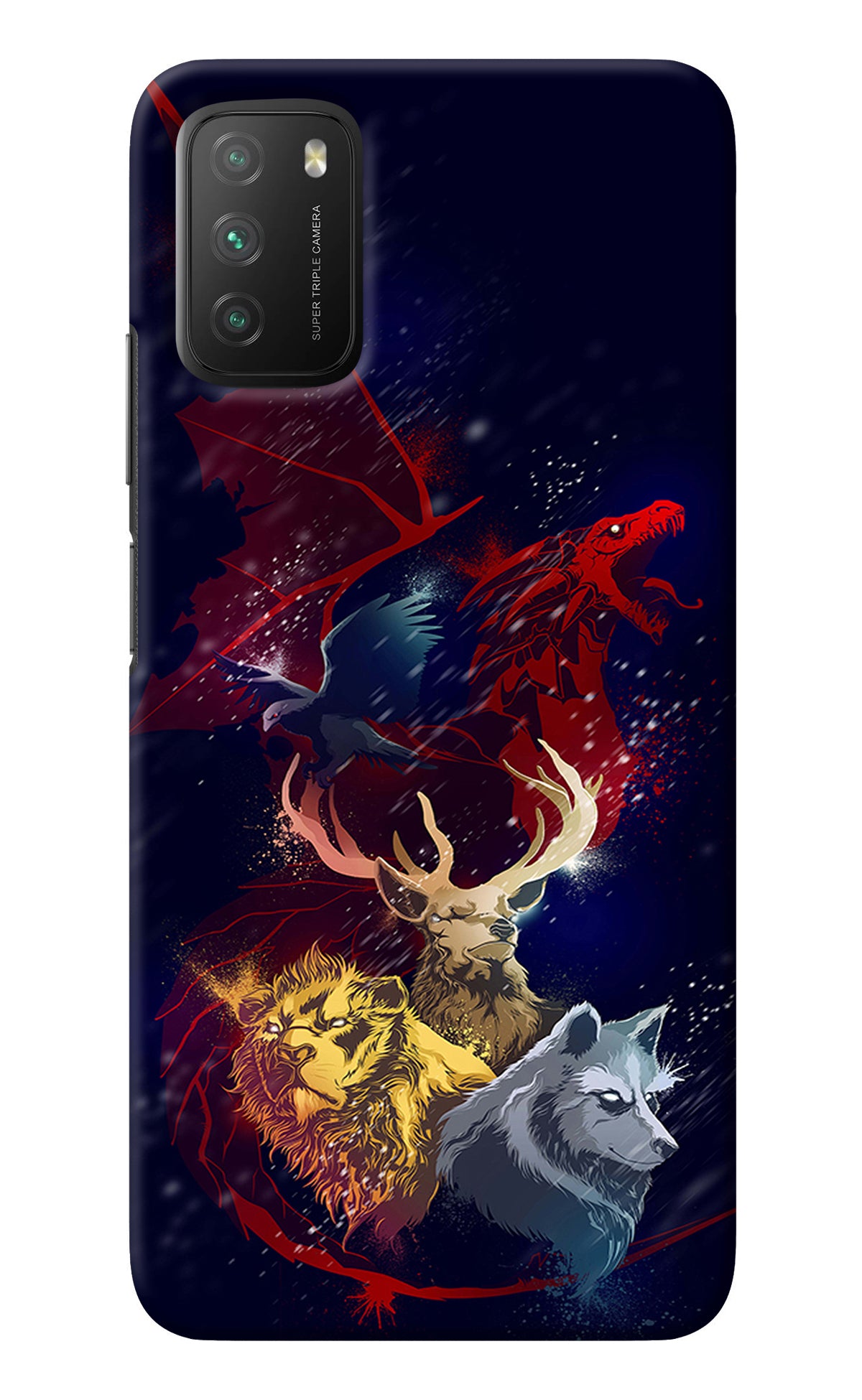 Game Of Thrones Poco M3 Back Cover
