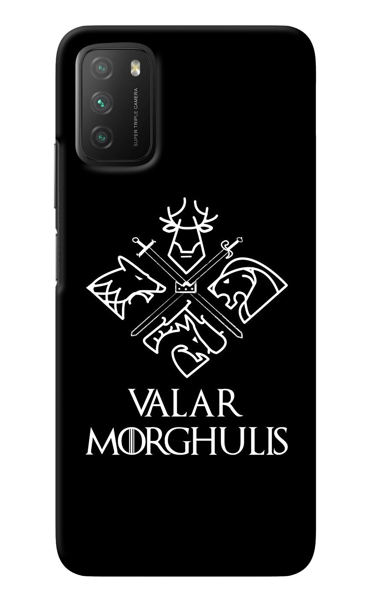 Valar Morghulis | Game Of Thrones Poco M3 Back Cover