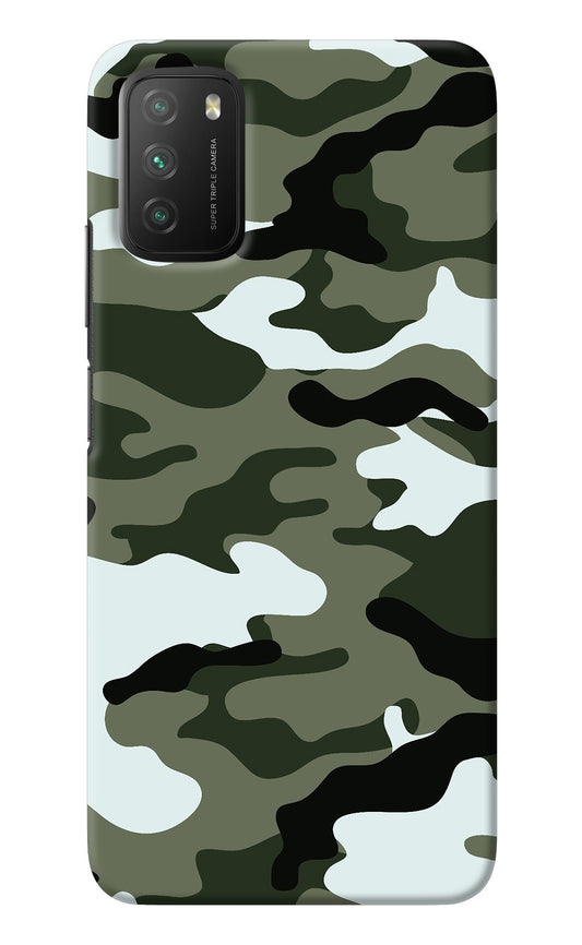 Camouflage Poco M3 Back Cover