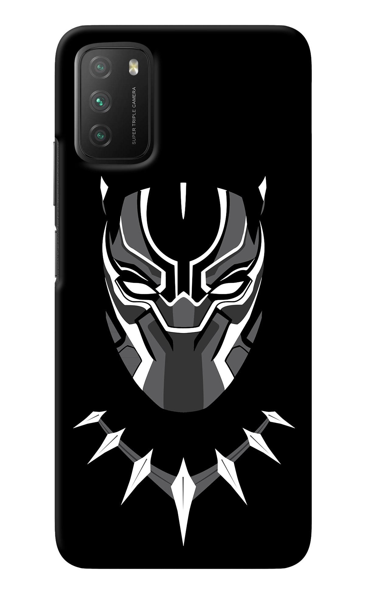 Black Panther Poco M3 Back Cover