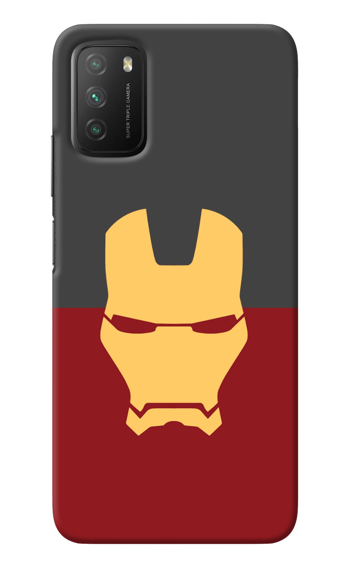 Ironman Poco M3 Back Cover