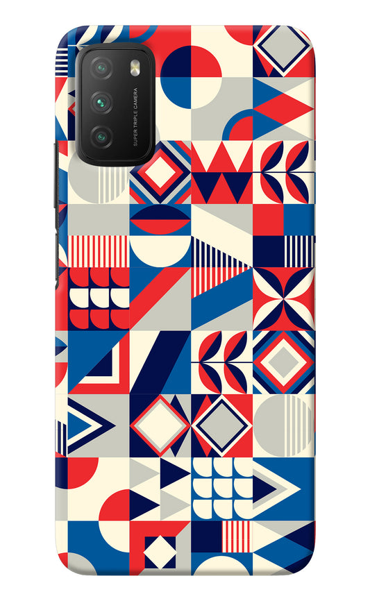 Colorful Pattern Poco M3 Back Cover