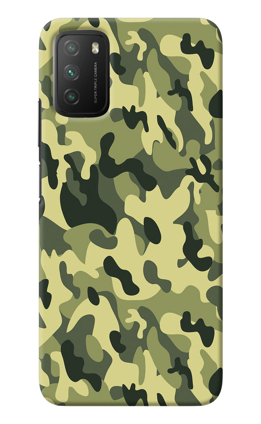 Camouflage Poco M3 Back Cover