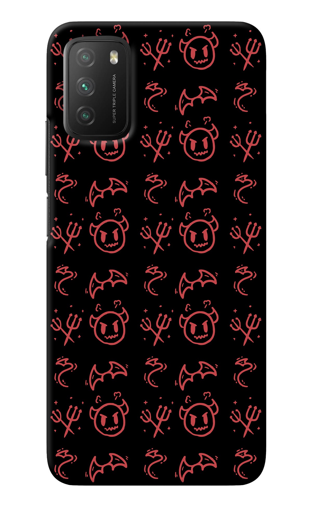 Devil Poco M3 Back Cover