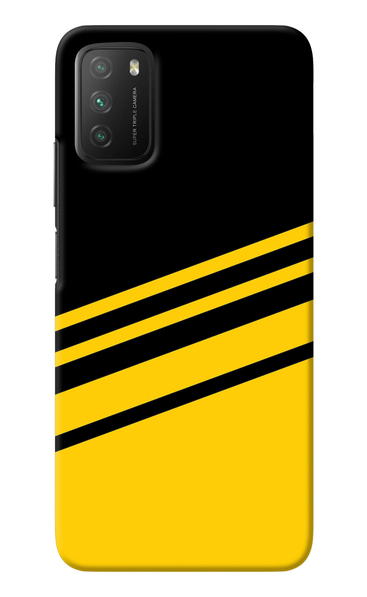 Yellow Shades Poco M3 Back Cover