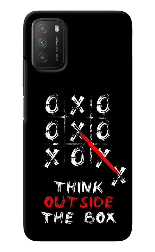 Think out of the BOX Poco M3 Back Cover