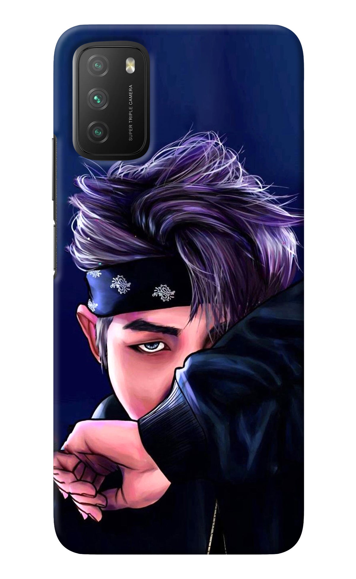 BTS Cool Poco M3 Back Cover