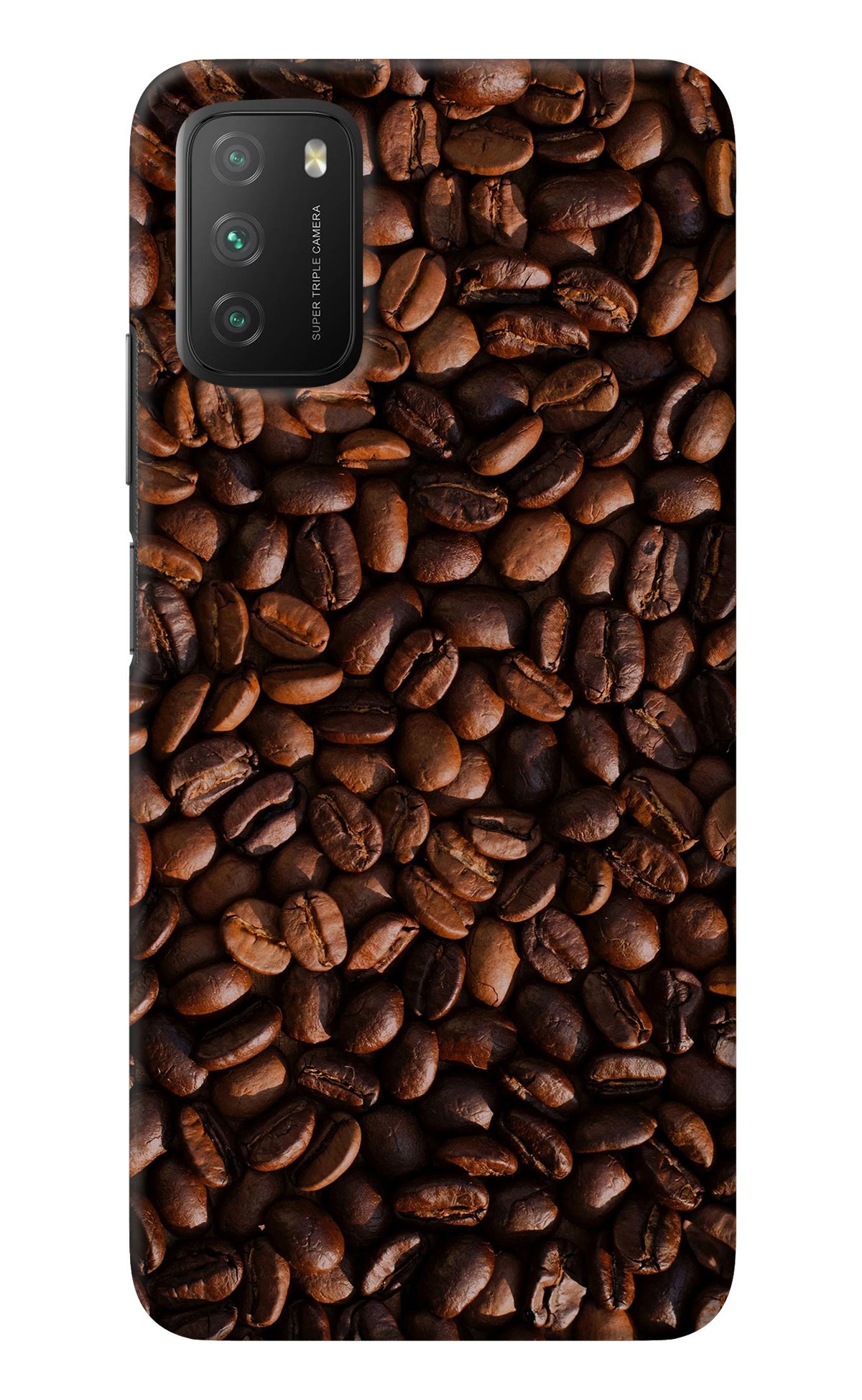 Coffee Beans Poco M3 Back Cover