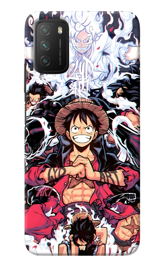 One Piece Anime Poco M3 Back Cover
