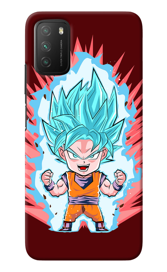 Goku Little Poco M3 Back Cover