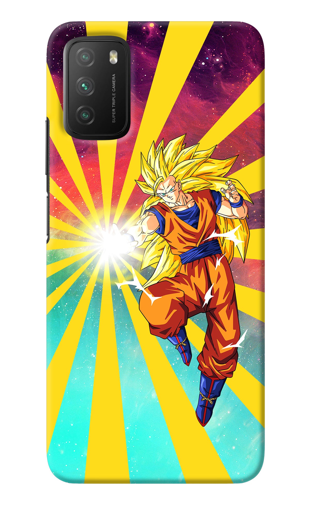 Goku Super Saiyan Poco M3 Back Cover