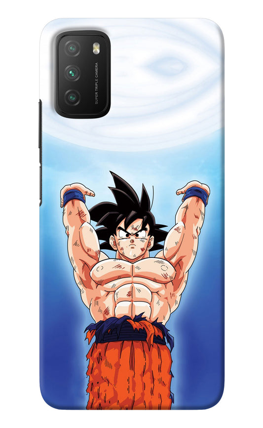 Goku Power Poco M3 Back Cover