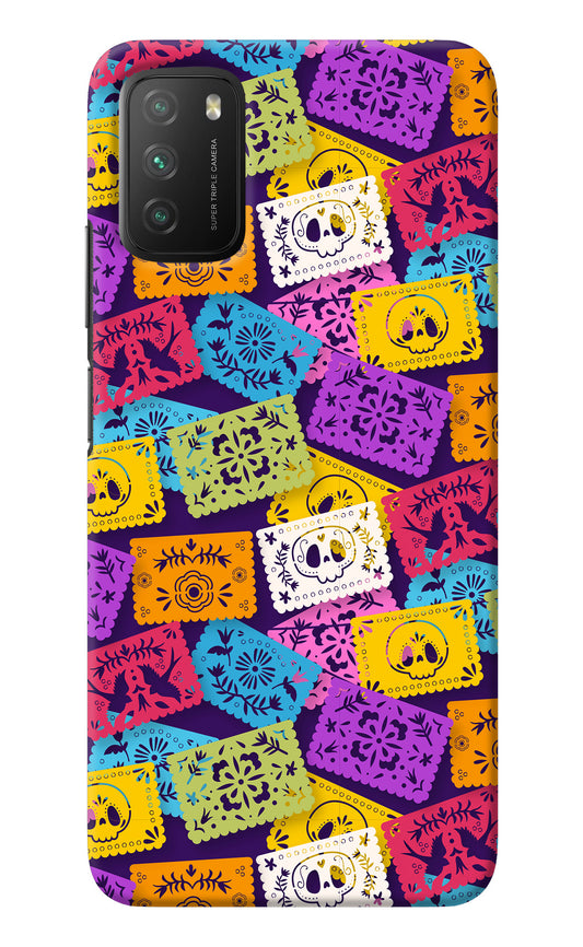 Mexican Pattern Poco M3 Back Cover