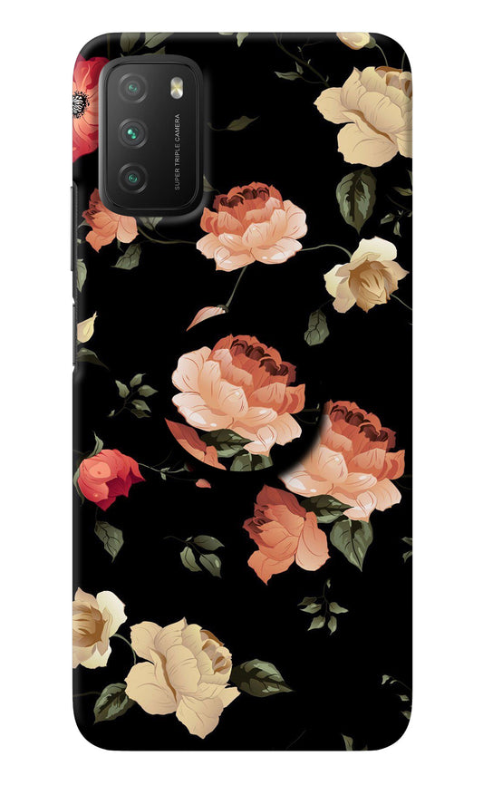 Flowers Poco M3 Pop Case