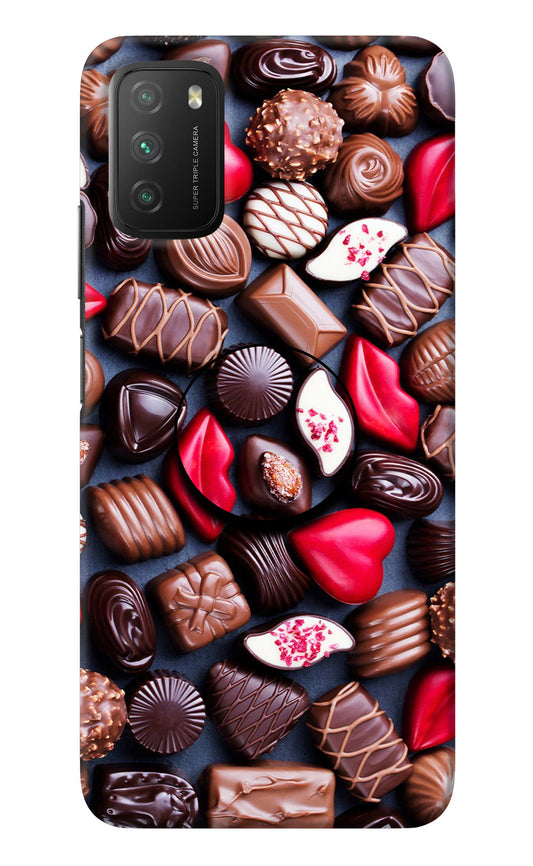 Chocolates Poco M3 Pop Case