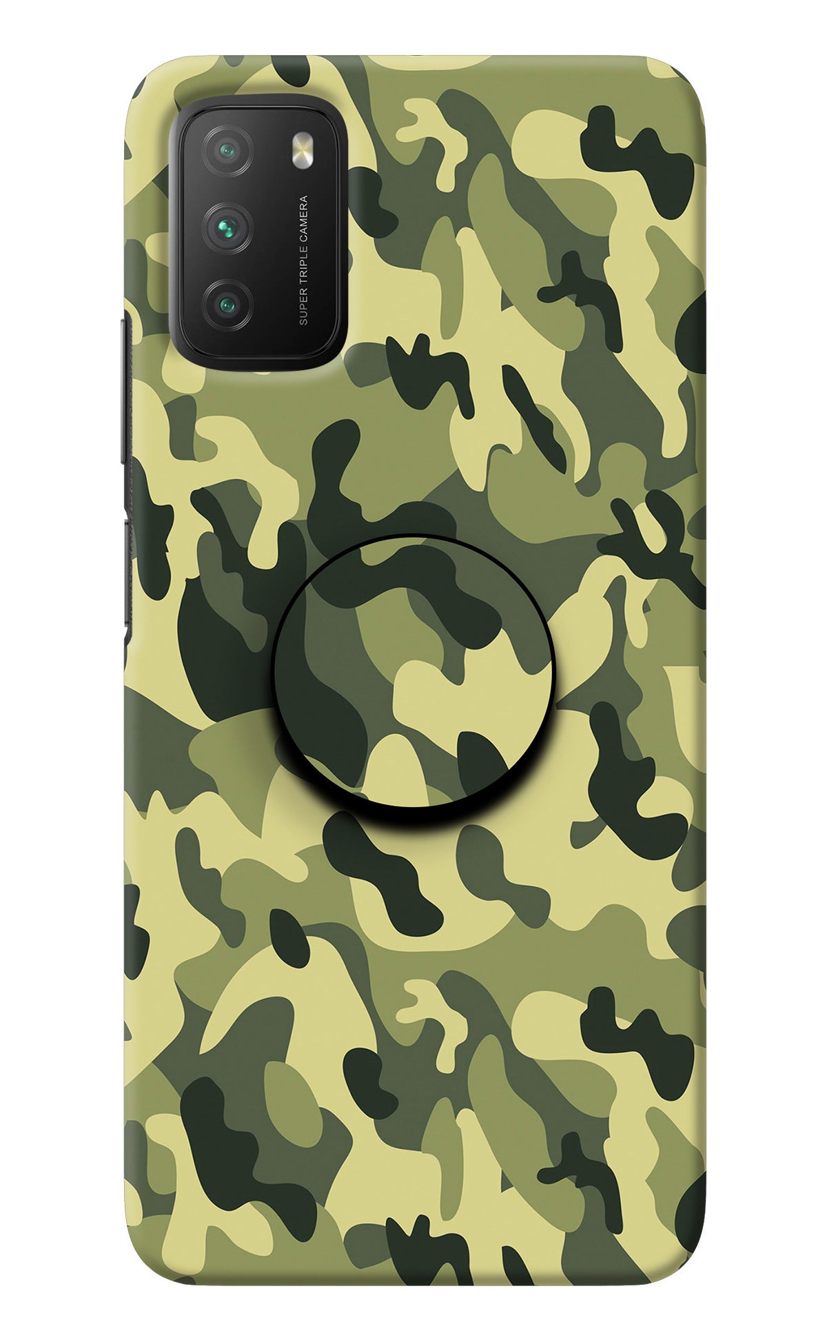 Camouflage Poco M3 Pop Case