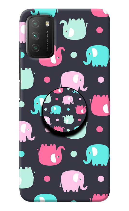 Baby Elephants Poco M3 Pop Case