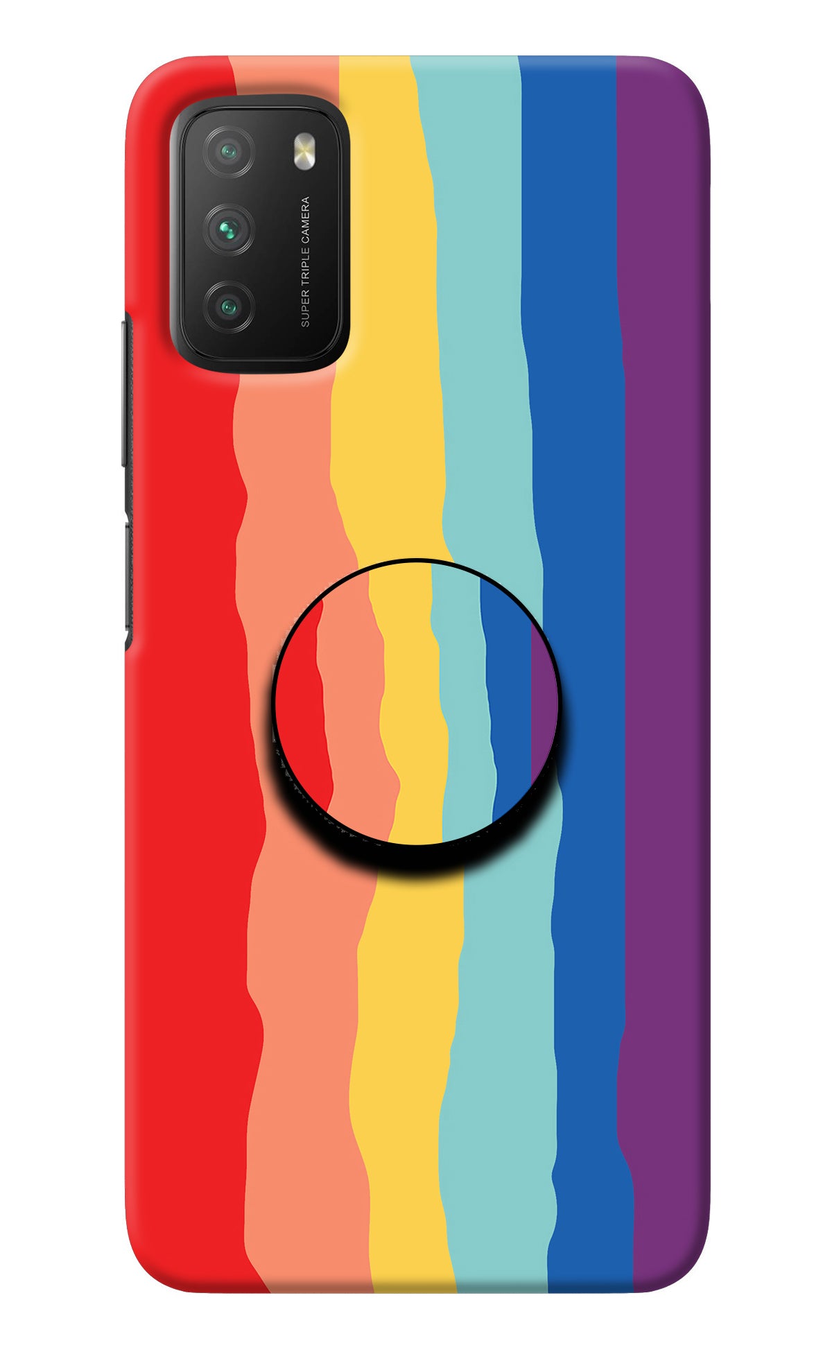 Rainbow Poco M3 Pop Case