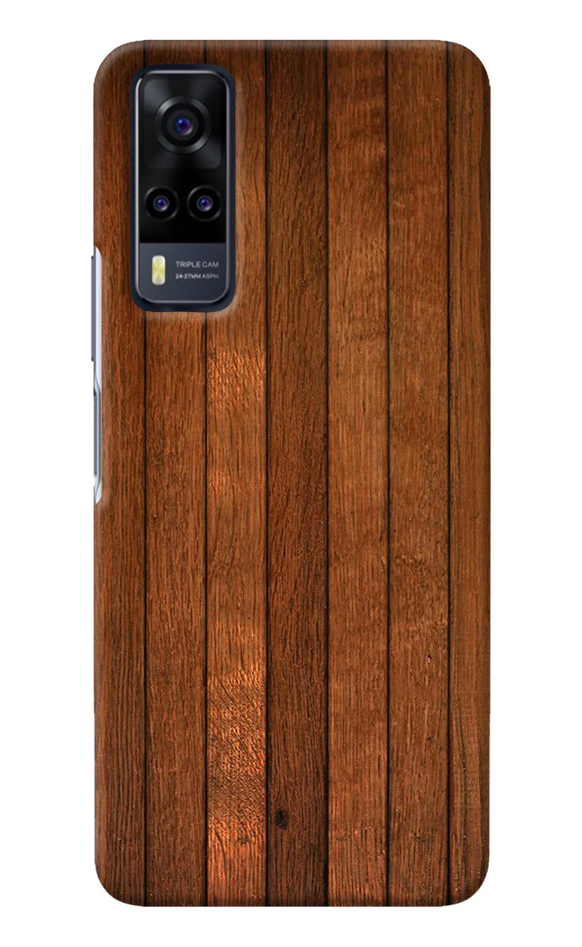 Wooden Artwork Bands Vivo Y31 Back Cover