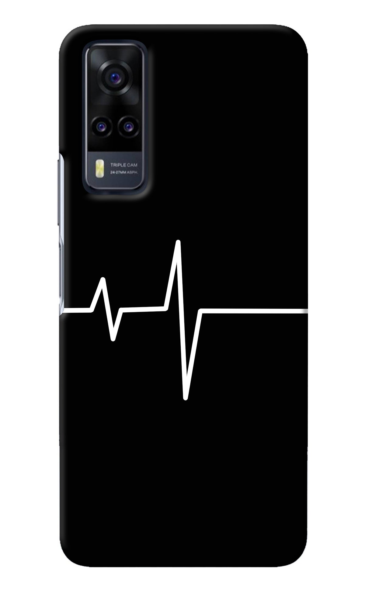 Heart Beats Vivo Y31 Back Cover