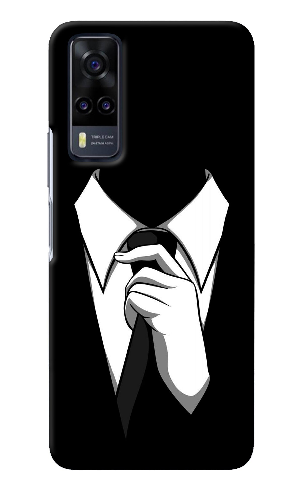 Black Tie Vivo Y31 Back Cover