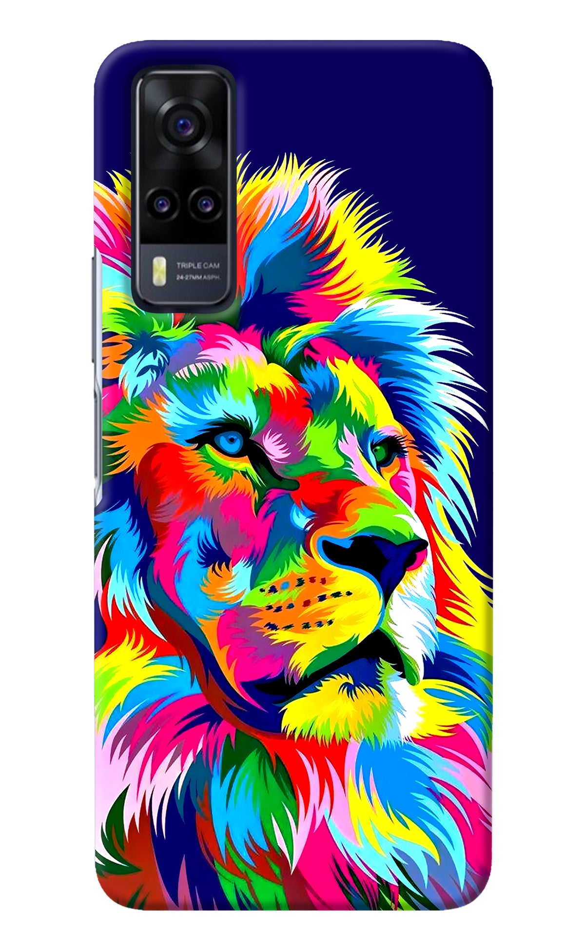 Vector Art Lion Vivo Y31 Back Cover