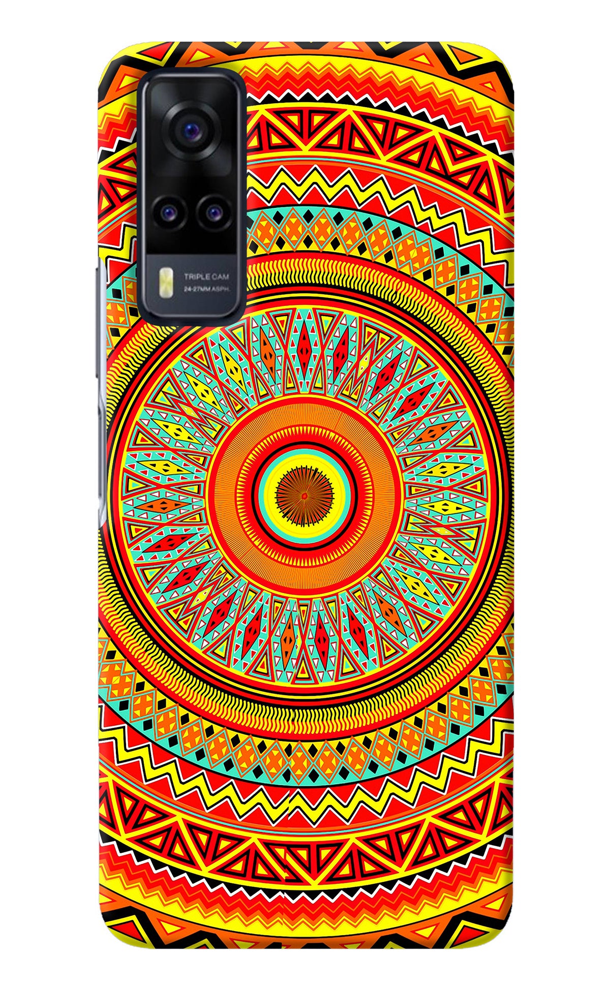 Mandala Pattern Vivo Y31 Back Cover